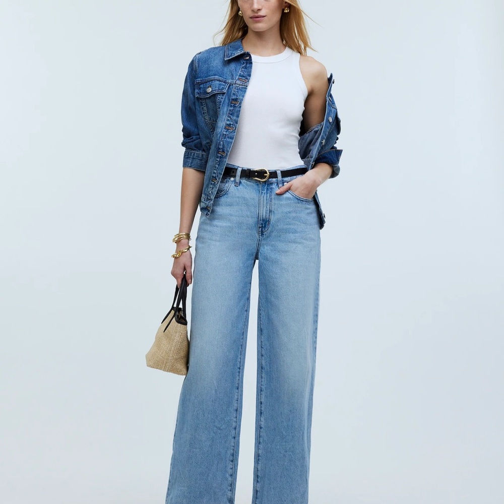Madewell super wide leg- airy denim